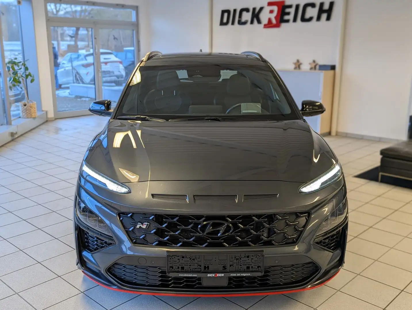 Hyundai KONA N-Performance HUD Krell Kamera Schiebedach Grau - 2