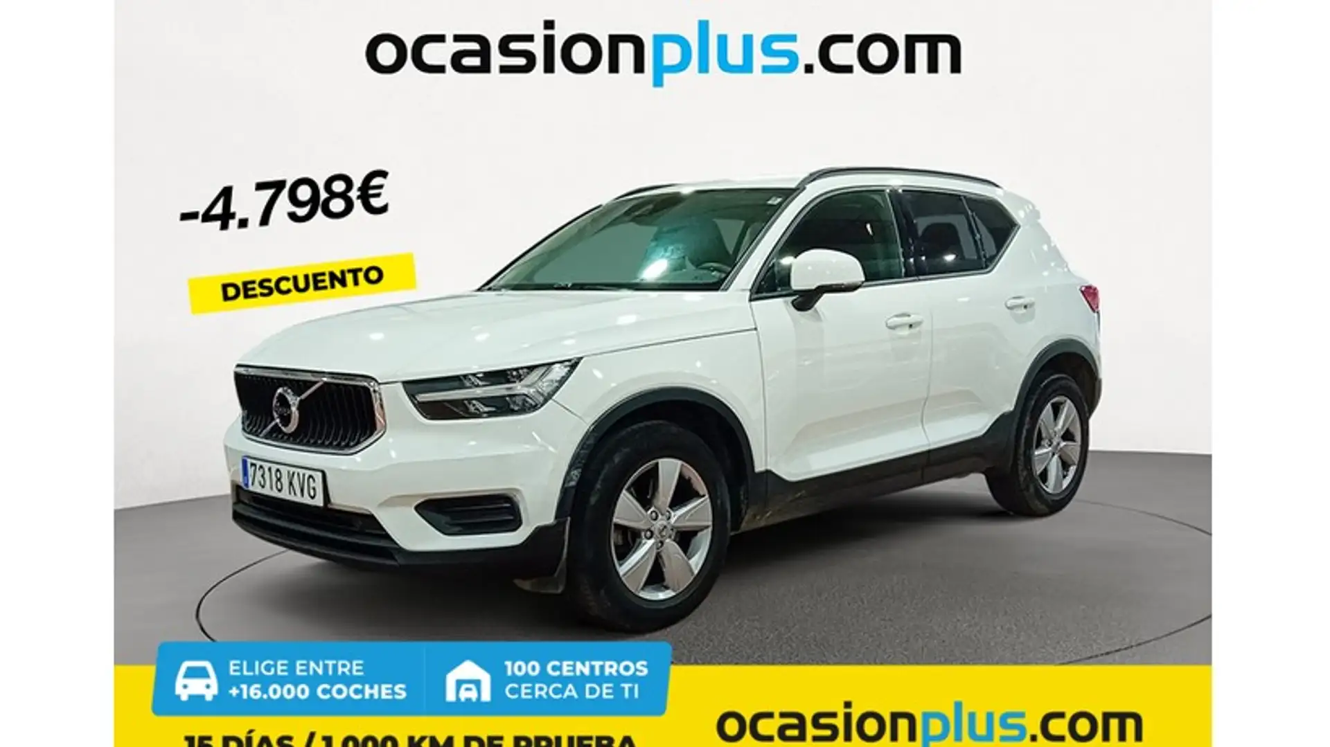 Volvo XC40 T4 Aut. Blanco - 1