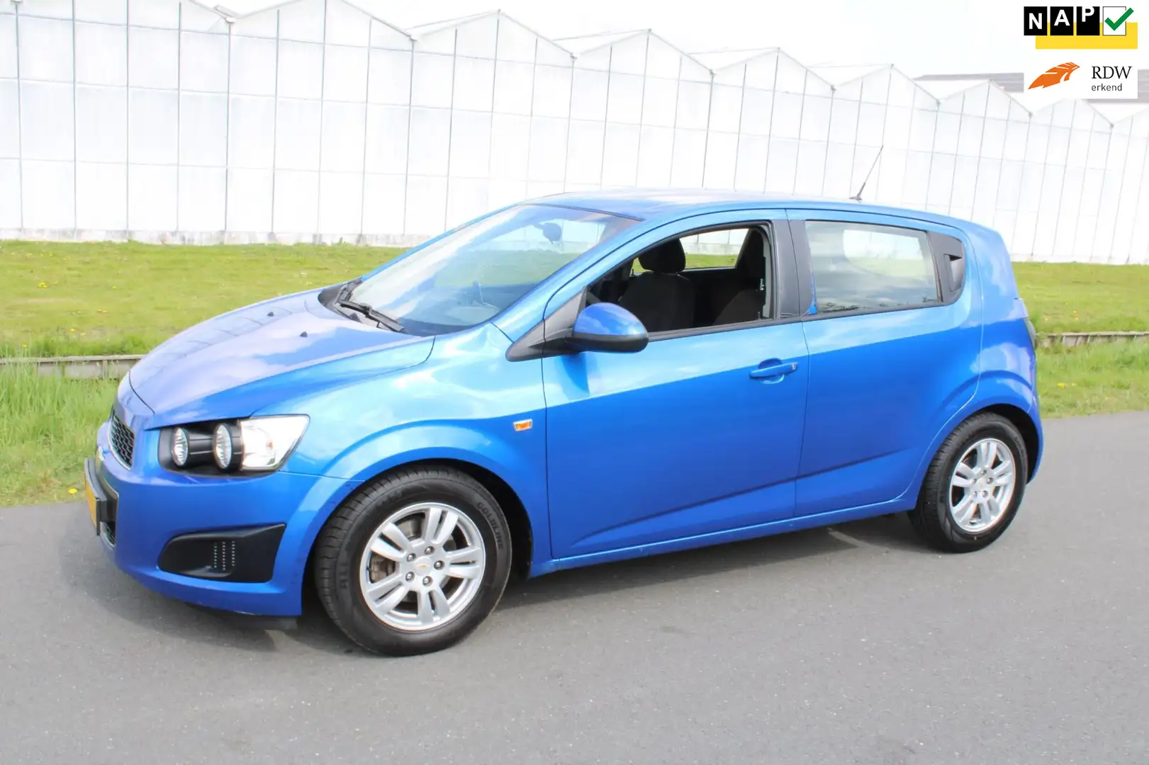 Chevrolet Aveo 1.3D LT 5 Drs Albastru - 1