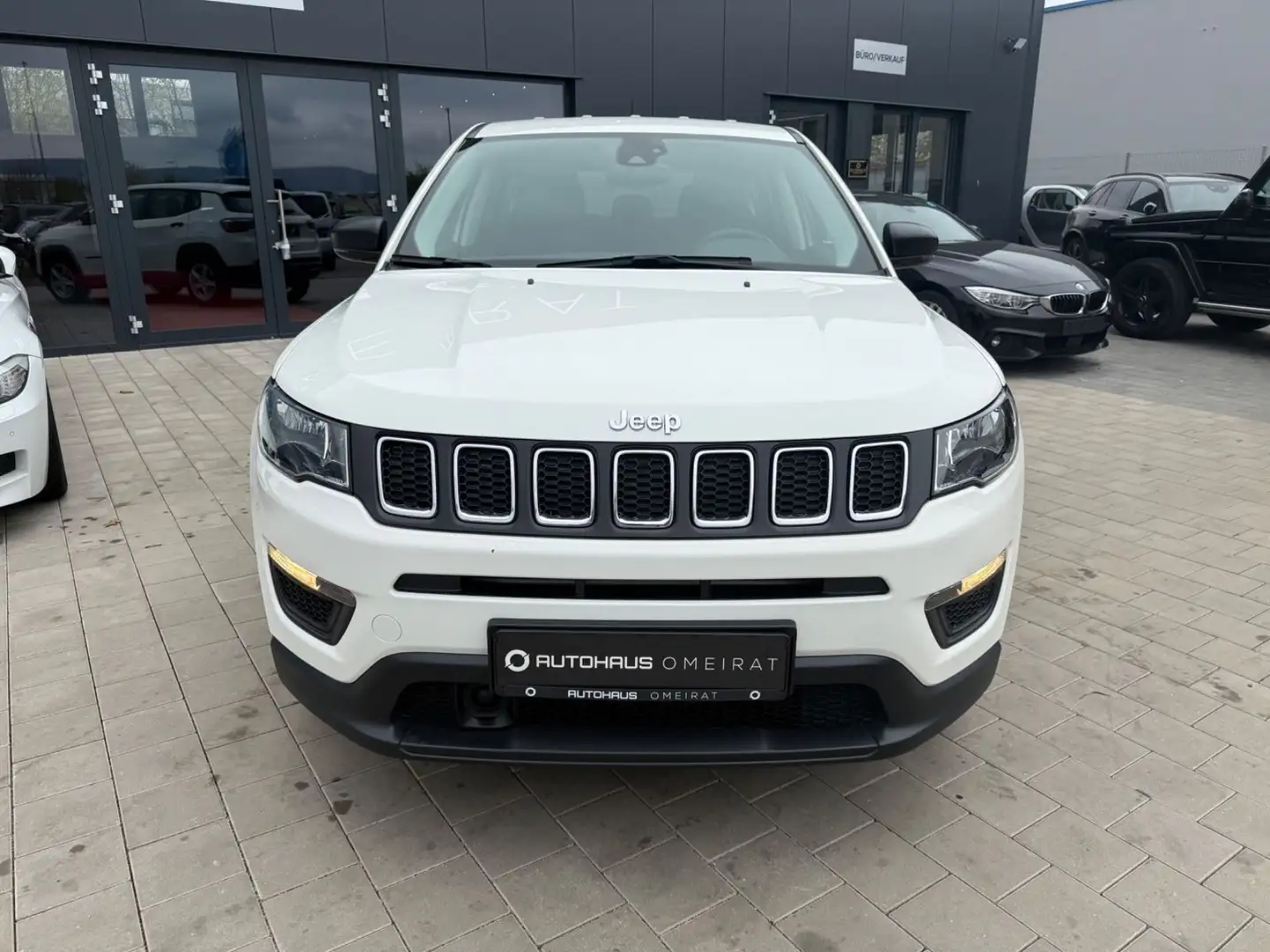 Jeep Compass Sport FWD MY18  2-Hand/Klimaanlage/TOP Weiß - 2