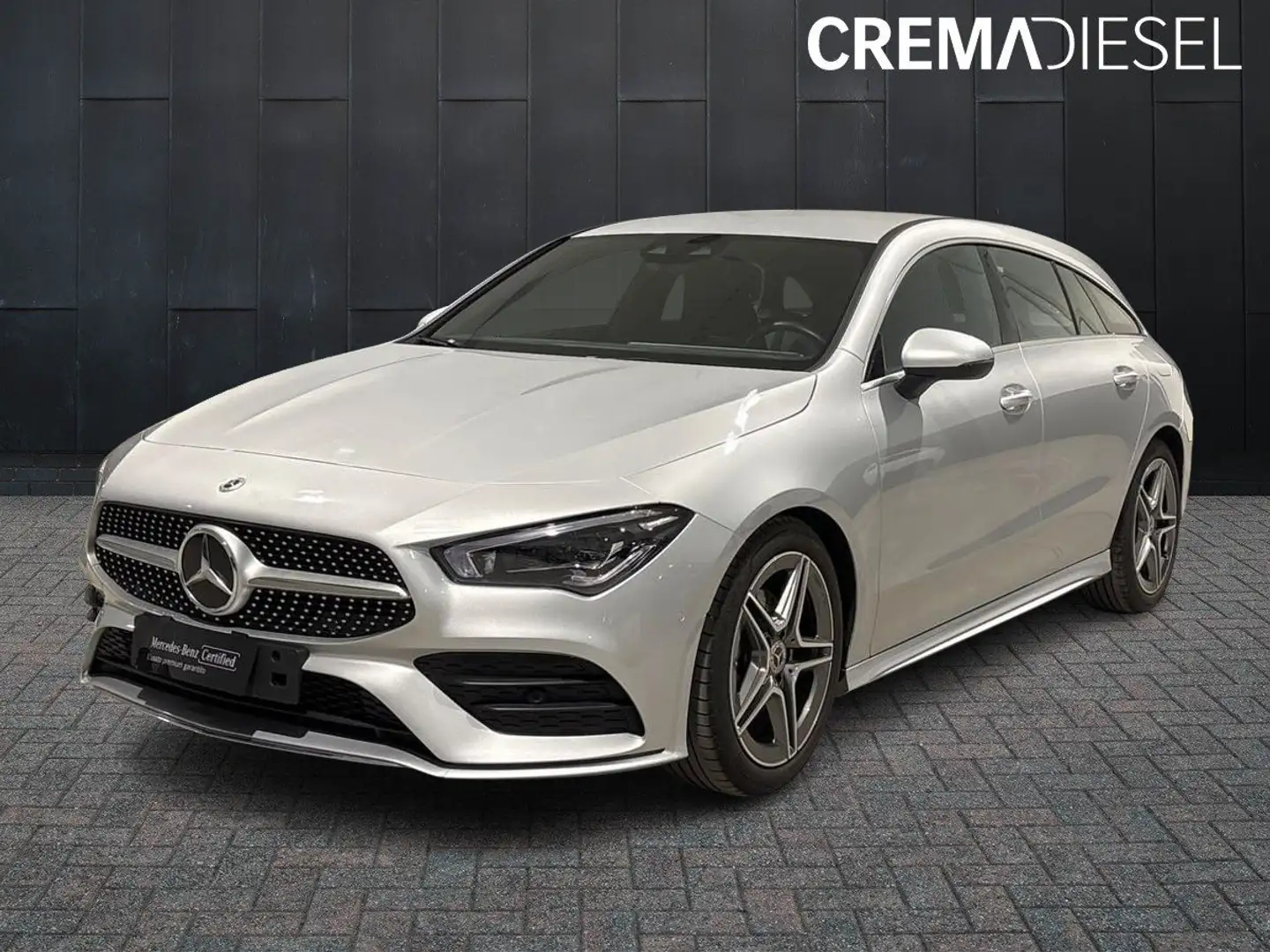 Mercedes-Benz CLA 200 MERCEDES CLA SB 200 d AMG Line 4matic Auto Argento - 1