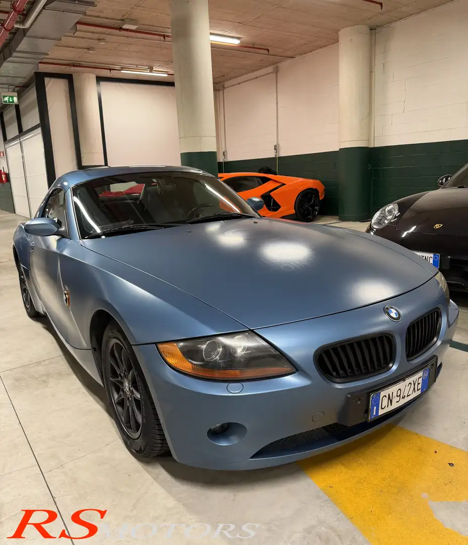 BMW Z4 Z4 E85 2.2 MOTORE NUOVO NEW RESTAURO HARD TOP Blau - 1