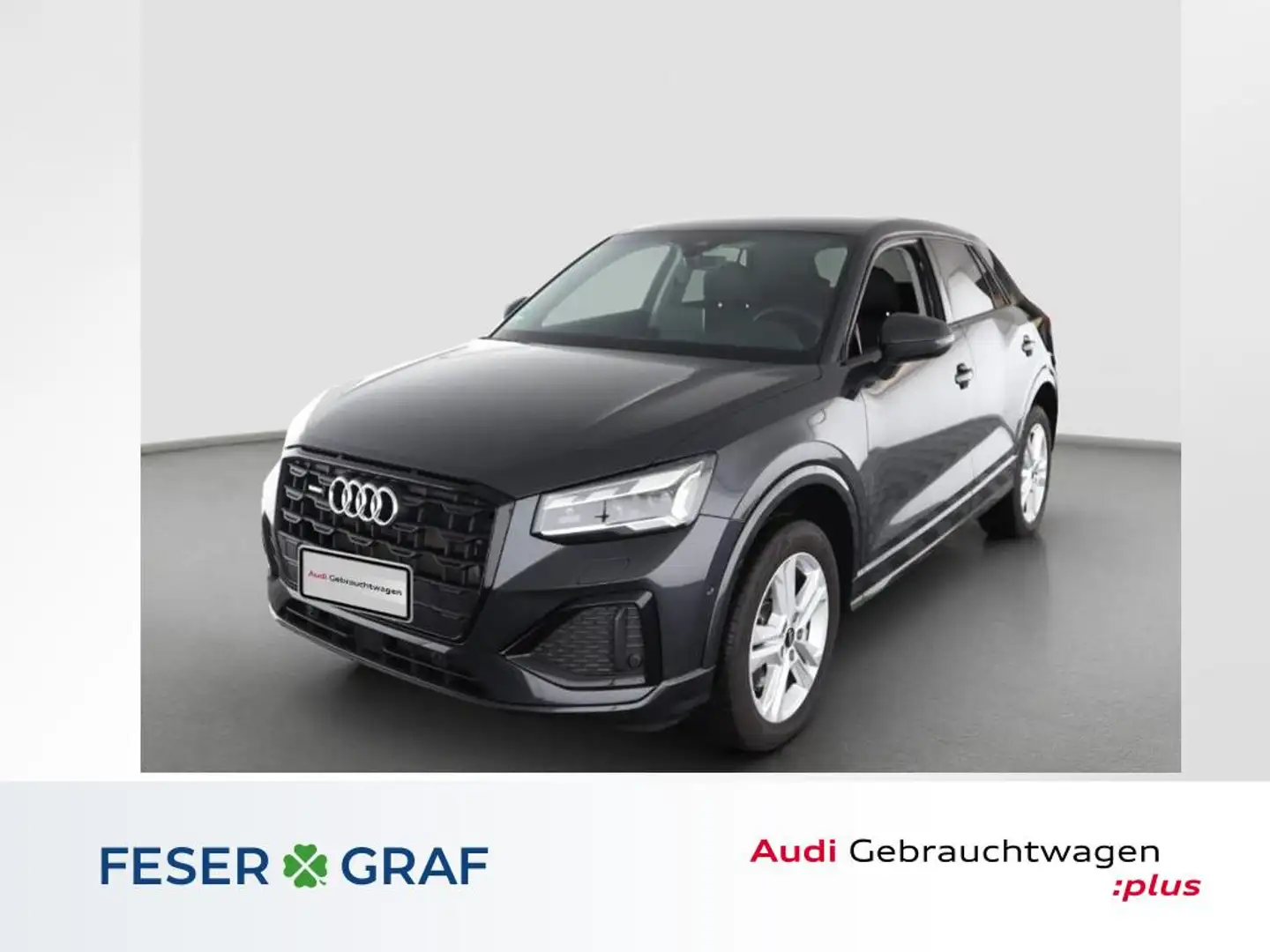 Audi Q2 Q2 adv 30 TFSI +AHK+Navi+Standheizung+LED Grau - 1
