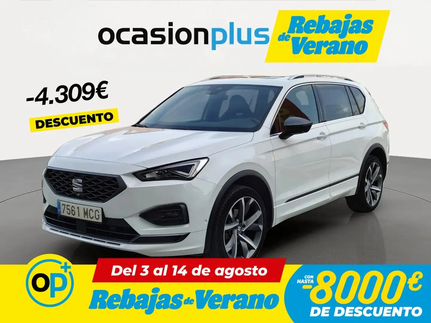 SEAT Tarraco 2.0TDI S&S FR DSG-7 150 Blanco - 1