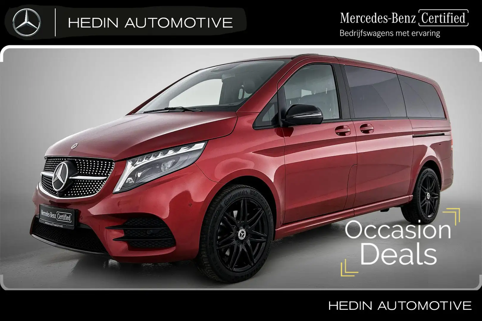 Mercedes-Benz V 300 V 300d Automaat 4MATIC Dubbel Cabine Avantgarde | Rouge - 1