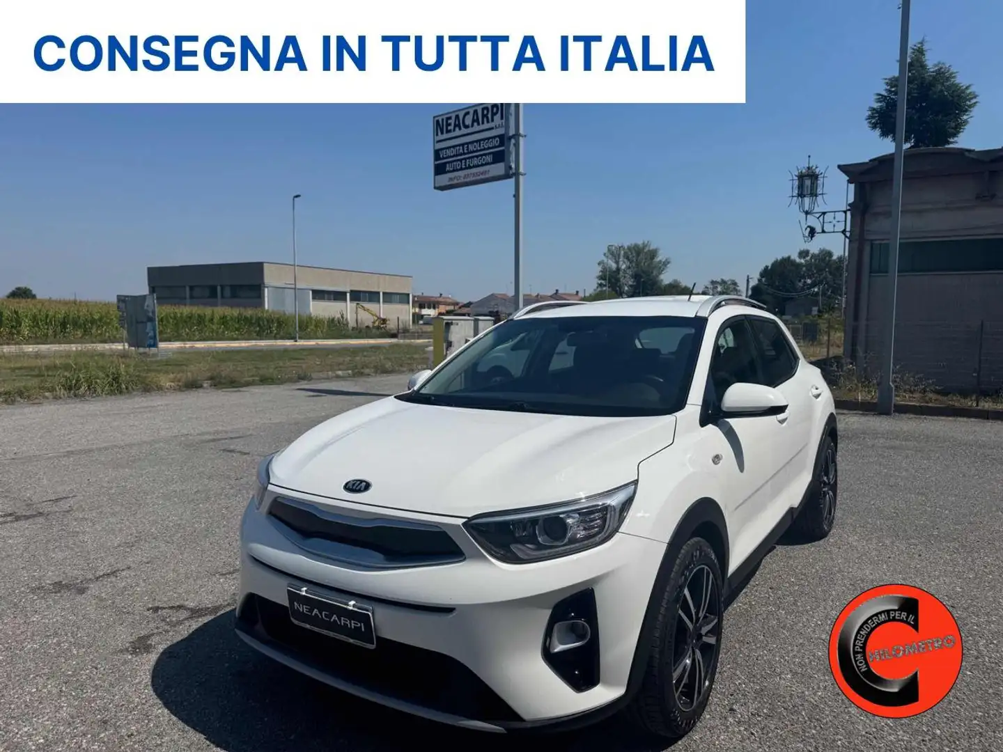Kia Stonic 1.4 MPI ECO GPL ENERGY-RETROCAMERA-SENSORI-CRUISE- Weiß - 1