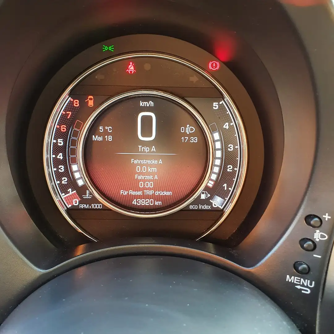 Fiat 500C 500 C 0.9 TwinAir Turbo Start Schwarz - 1