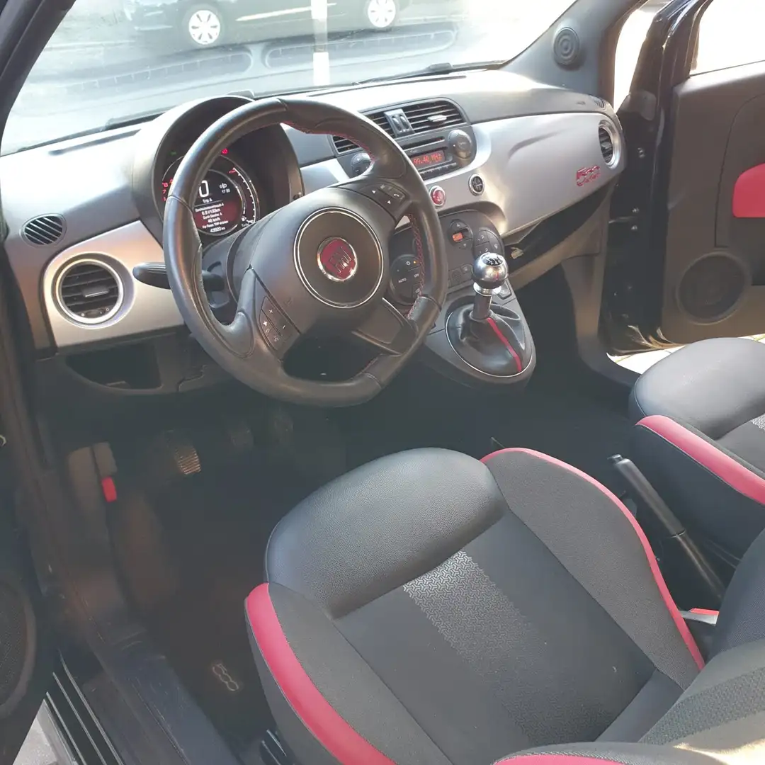 Fiat 500C 500 C 0.9 TwinAir Turbo Start Schwarz - 2