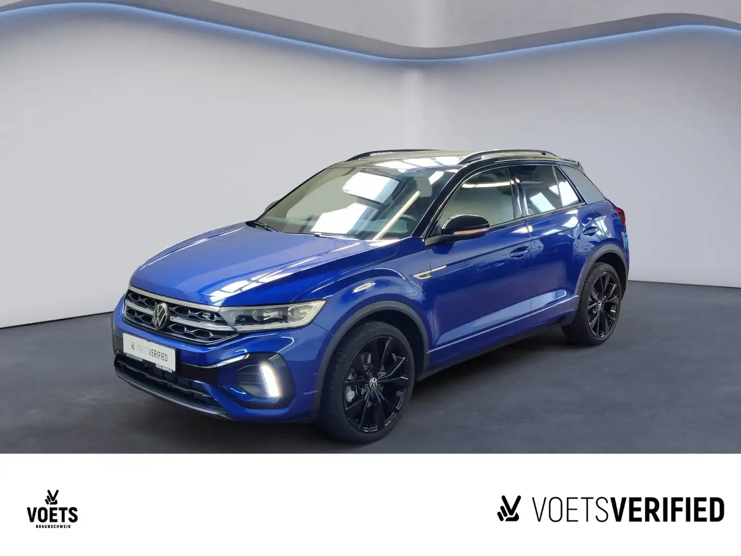 Volkswagen T-Roc R-Line 1.5 TSI DSG MATRIX-LED+RearView+ACC Blau - 1