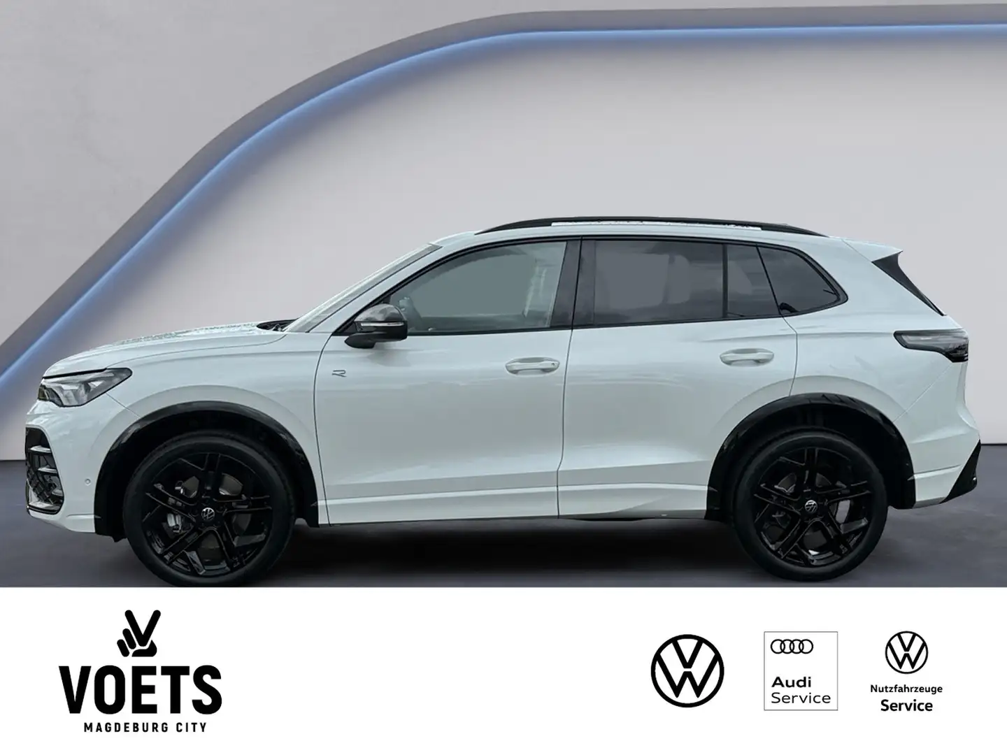 Volkswagen Tiguan 2,0 TDI 4Motion R-Line DSG+PANO+AHK+STANDHEIZ+H... Weiß - 2