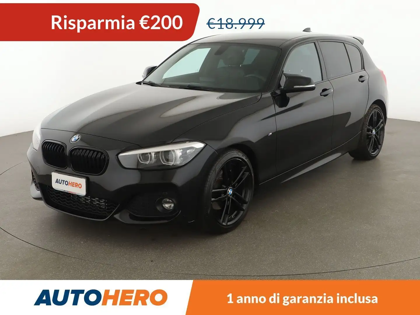 BMW 120 120d Msport Czarny - 1