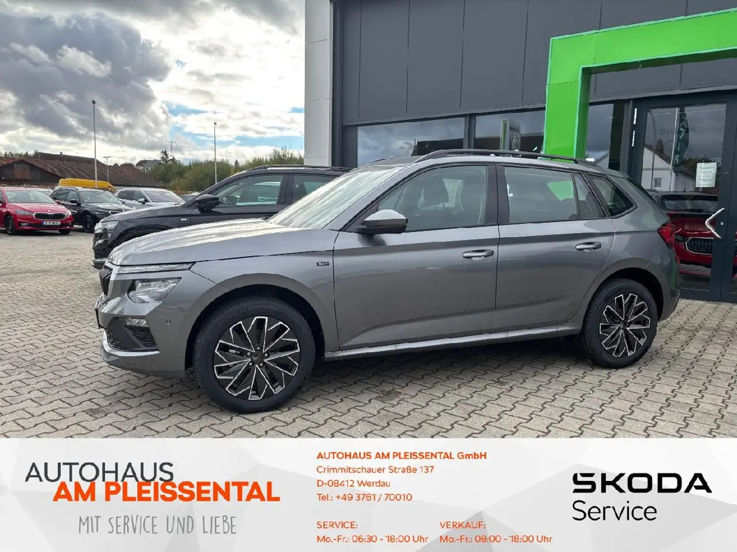 Skoda Kamiq Kamiq 1.5 TSI Selection*DSG Navi*Fahrassistenz Gris - 1