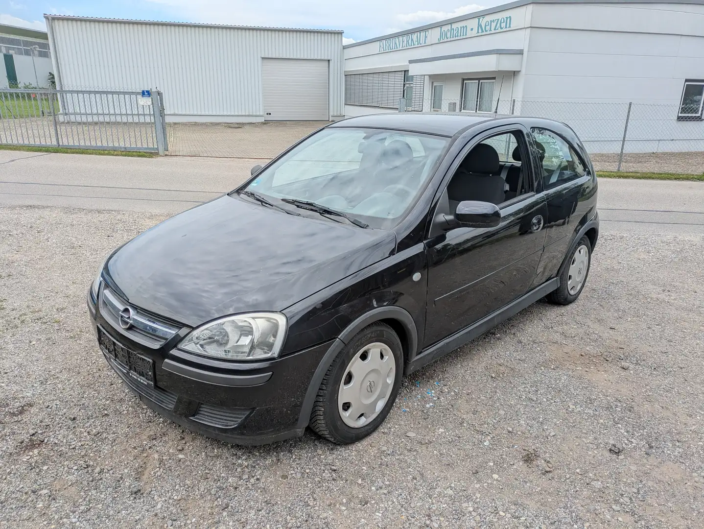 Opel Corsa 1.2 16V Cool Tüv 04/2026 Euro 4 Allwetter Klima Zwart - 1