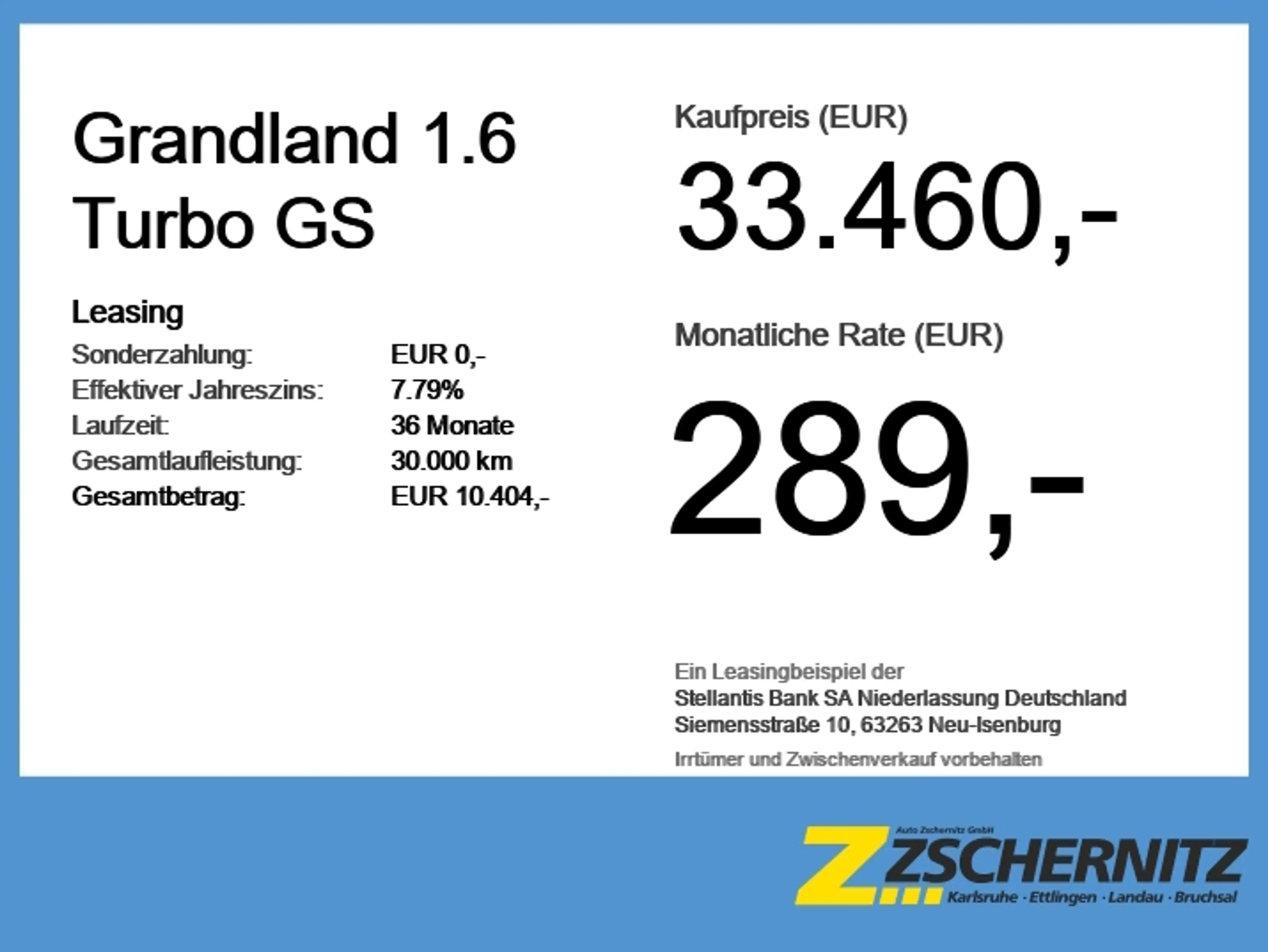 Opel Grandland 1.6 Turbo GS Navi Kamera Glasdach — photo 6
