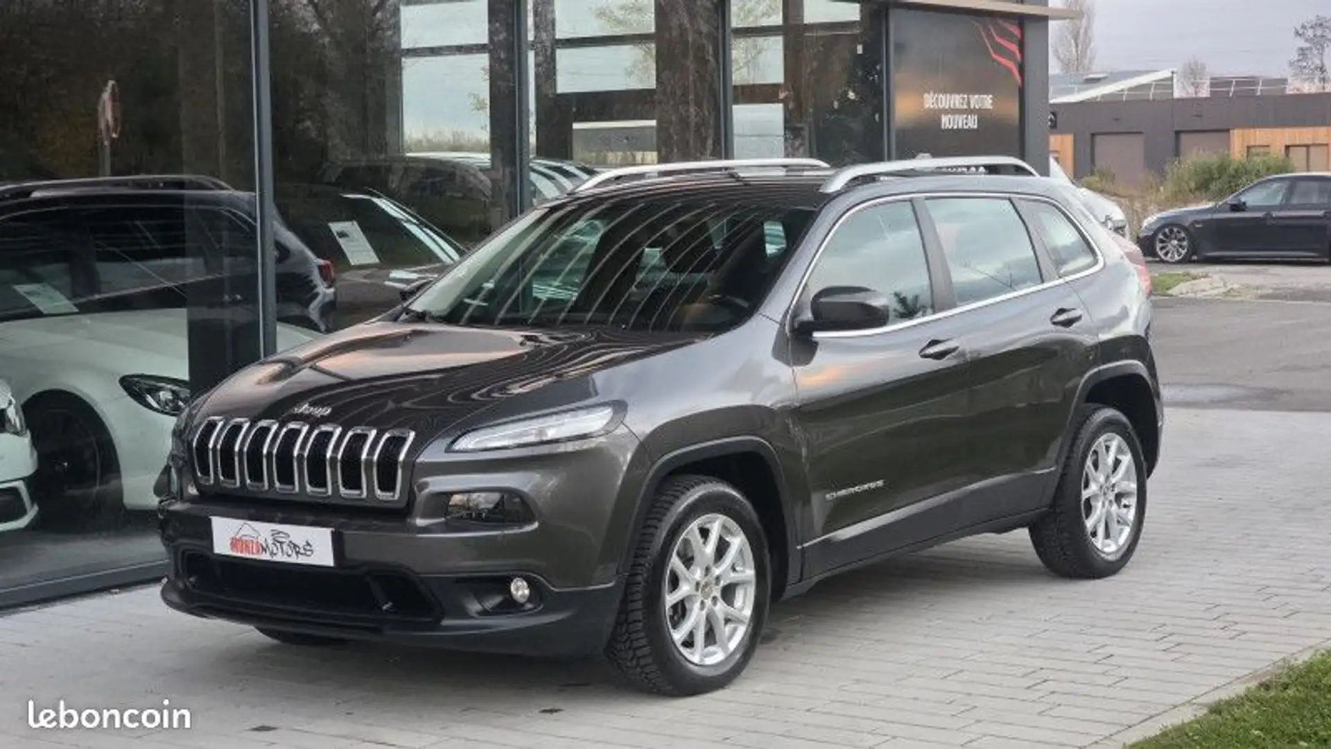 Jeep Cherokee 2.0 MULTIJET 140CH LIMITED ACTIVE DRIVE I S-S Gris - 2