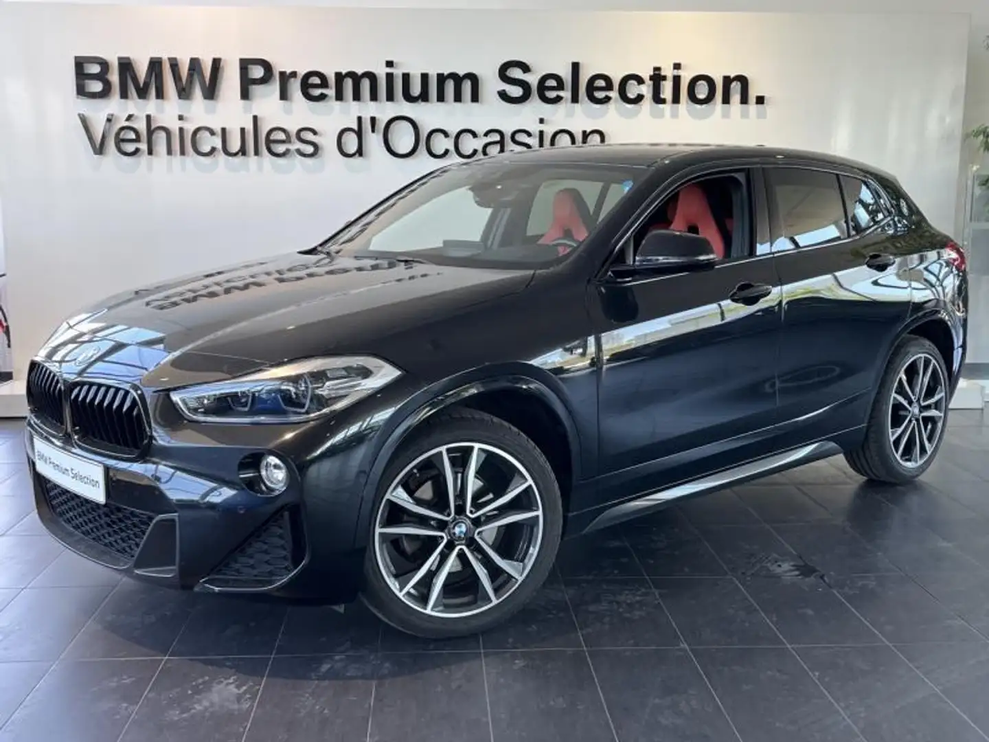 BMW X2 sDrive18iA 136ch M Sport DKG7 Noir - 1