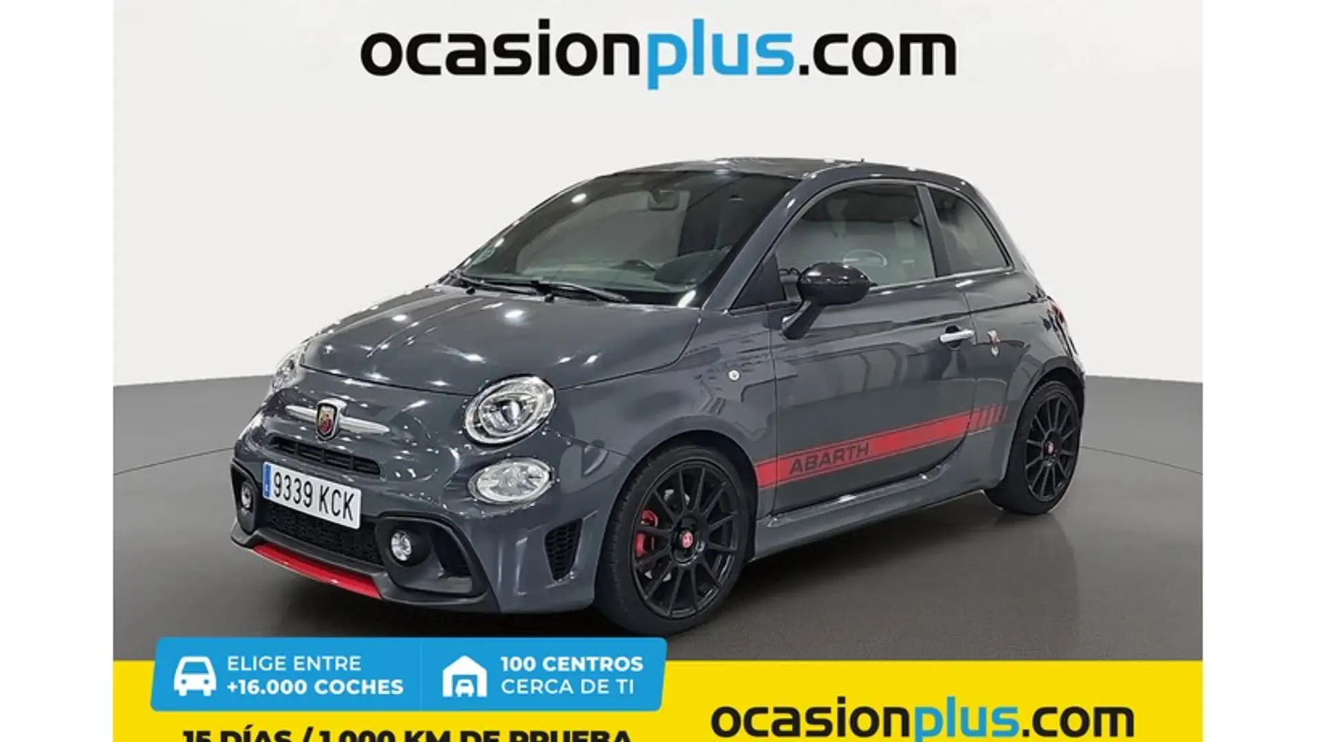Abarth 595 1.4T JET TURISMO 160 Gris - 1