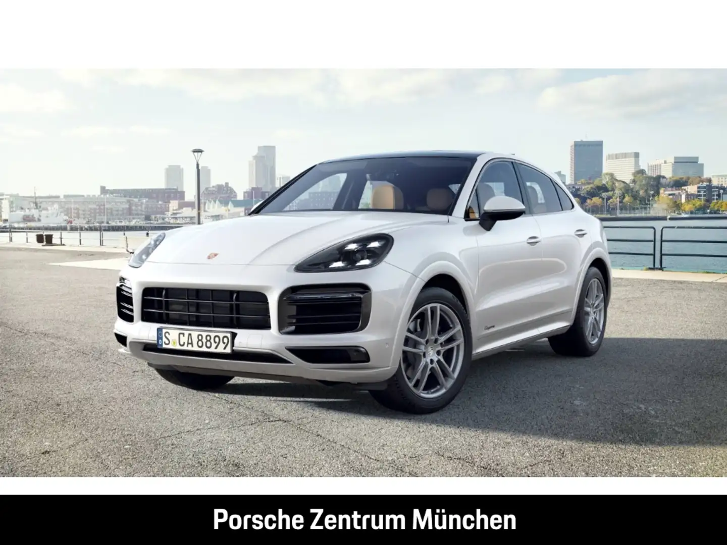 Porsche Cayenne Coupe LED-Matrix Luftfederung 20-Zoll Weiß - 1