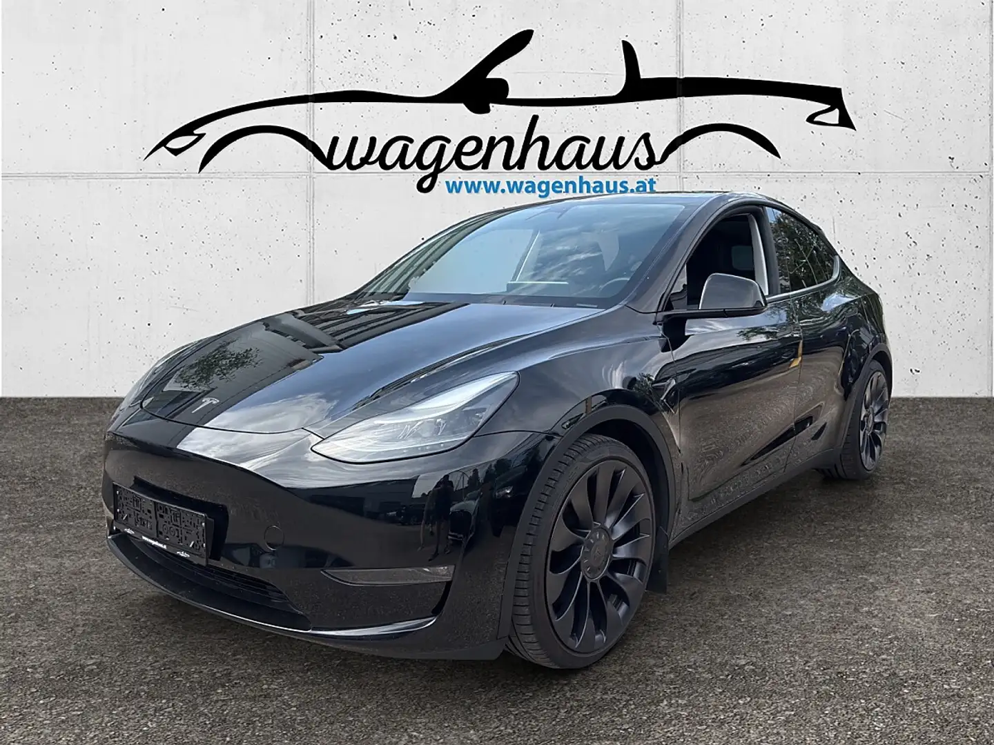 Tesla Model Y Dual Performance AWD, AHV, MWST, 8 Fach Alufelgen Schwarz - 1