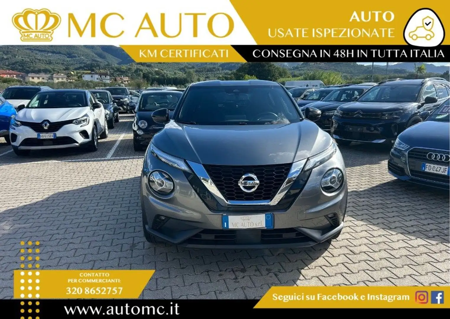 Nissan Juke 1.0 DIG-T 114 CV  Tekna PROMO CON FINAZ Grau - 2