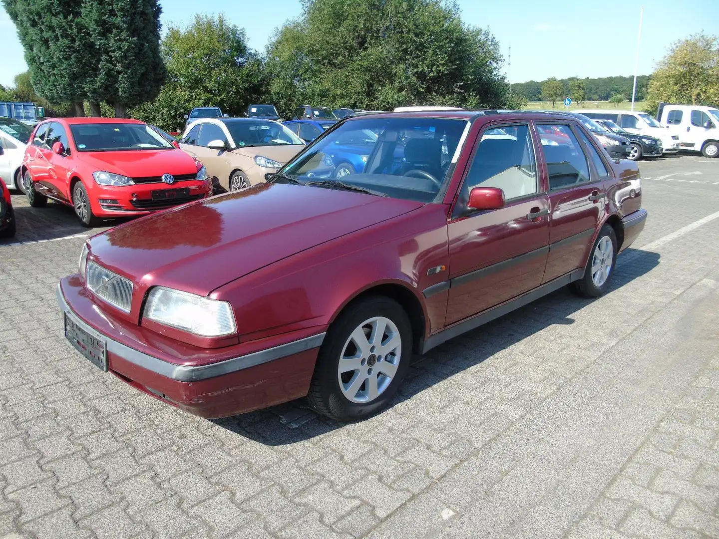 Volvo 460 1.8I Limousine **KLIMA**VELOURS** Rojo - 1
