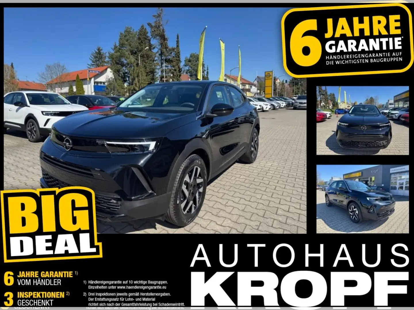 Opel Mokka 1.2 Turbo **FLA LM KAM LED SHZ LHZ** Schwarz - 1