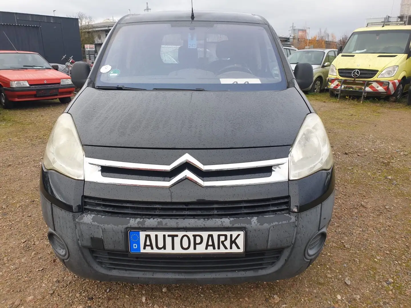Citroen Berlingo Kasten L1*LKW*3 SITZE*2xSCHIEBETÜR*AHK* Schwarz - 2