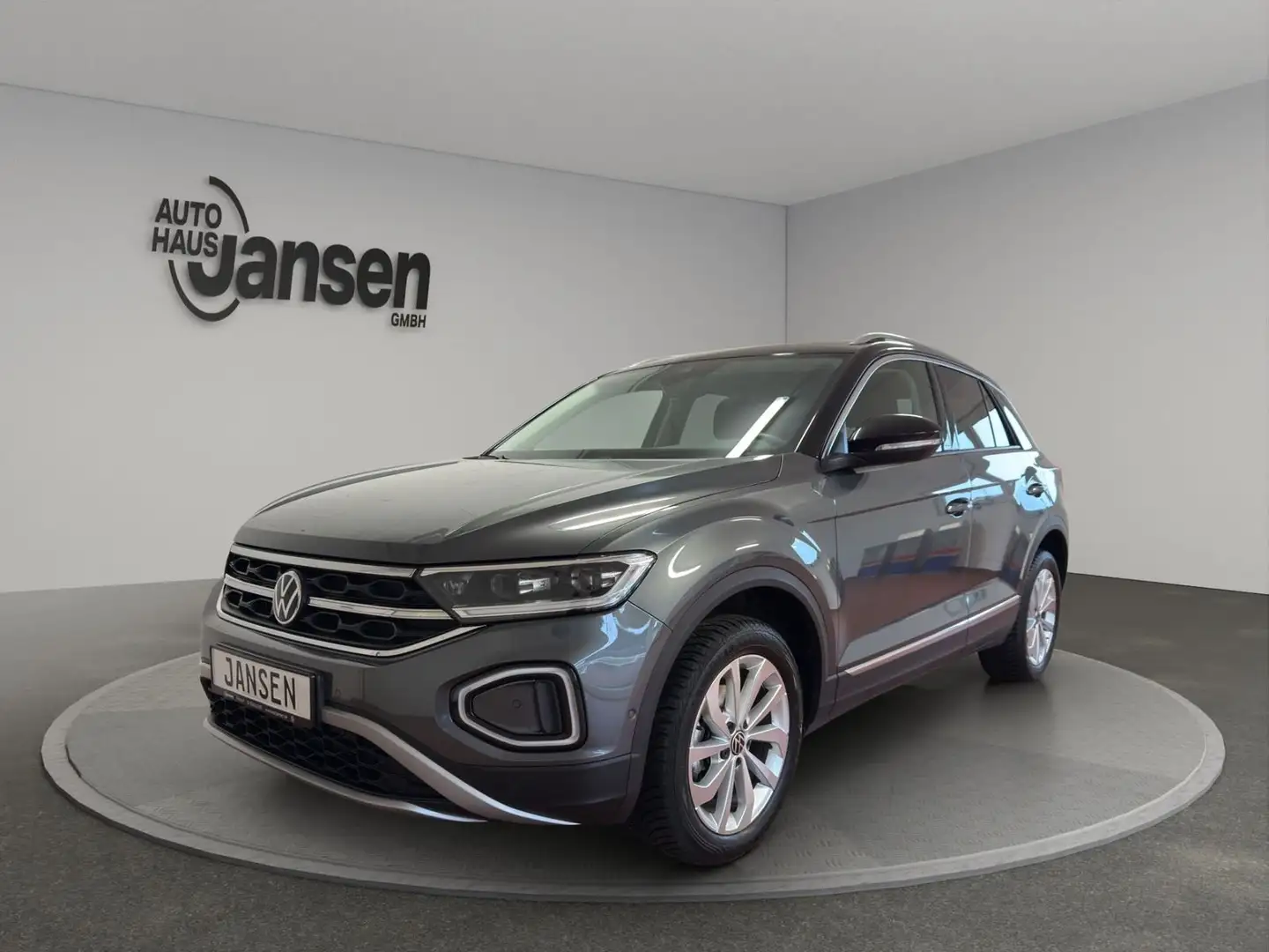 Volkswagen T-Roc Style DSG +ACC+AHK+APP+IQ+Kamera+Matrix Grau - 1