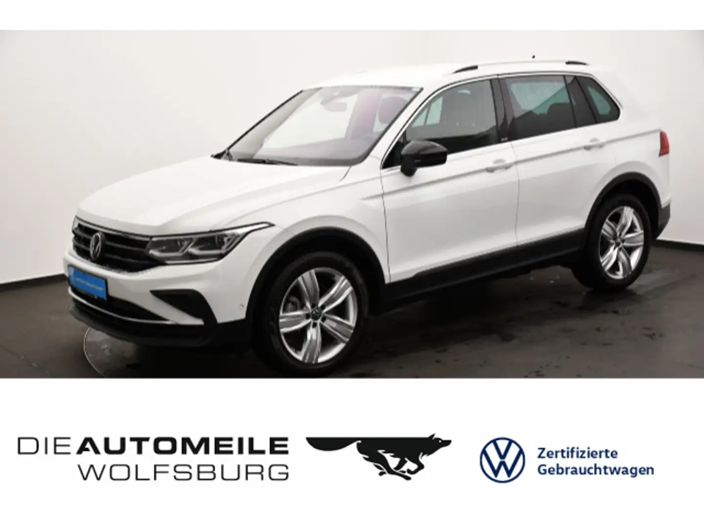 Volkswagen Tiguan 2.0 TSI 4M DSG Move Matrix/Stand/ACC/AHK Weiß - 1
