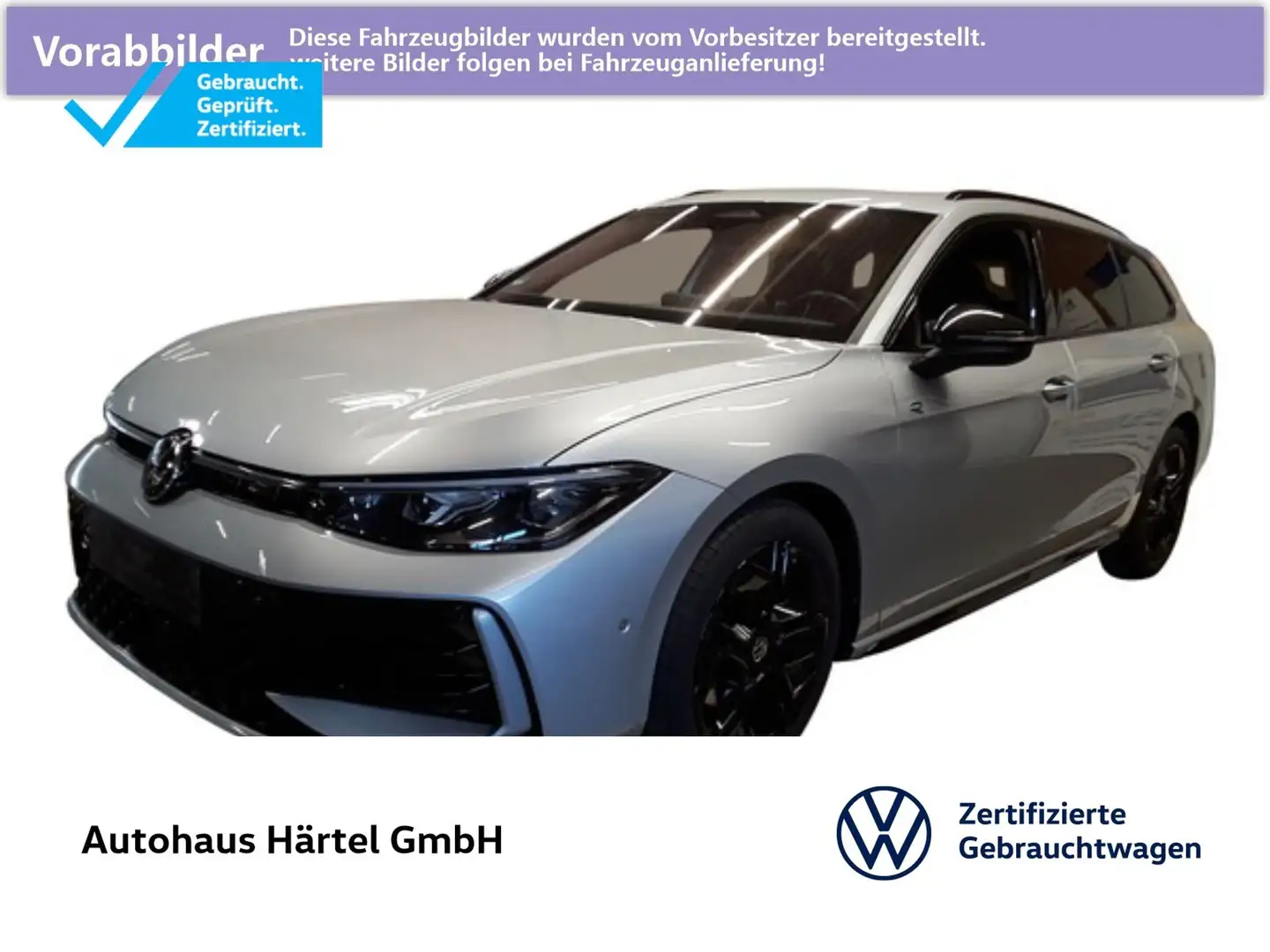 Volkswagen Passat Variant PASSAT R-LINE BLACK STYLE 2.0 TDI DSG (+EURO6) LED Silber - 1