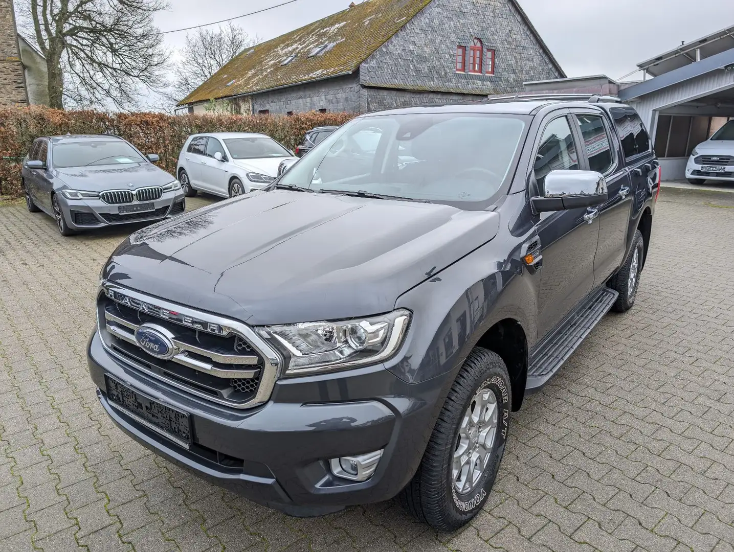 Ford Ranger XLT Doka 2.0 TDCi 4x4 Hardtop,Seilwinde Grau - 1