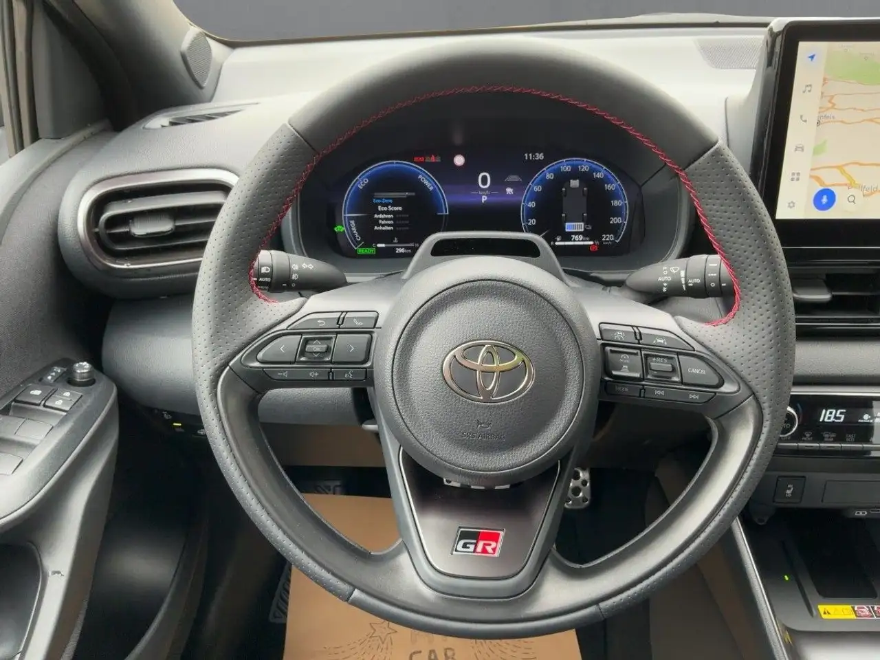 Toyota Yaris 1.5 Hybrid GR SPORT LED+APP+ACC+RFK+SHZ+VC, миниатюра 10