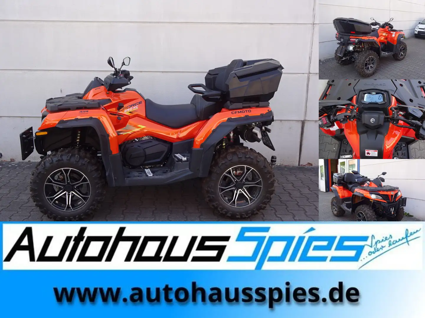 CFMOTO CForce 850 XC (DLX) EPS (Servo) 4x4 LoF Orange - 1