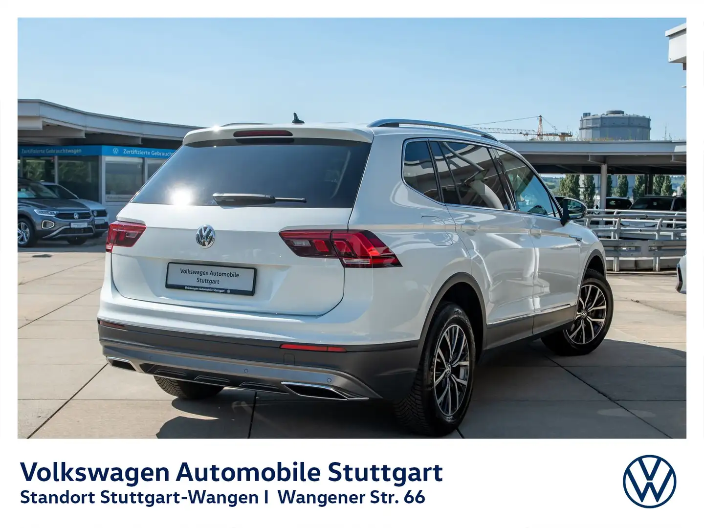 Volkswagen Tiguan Allspace Elegance 1.5  TSI 7-Sitze Navi Weiß - 2