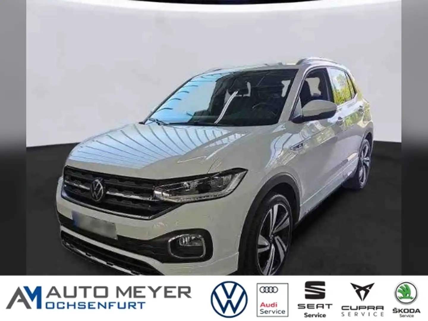 Volkswagen T-Cross R-Line 1.0 TSI DSG Navi ACC beats Sound Белый - 1