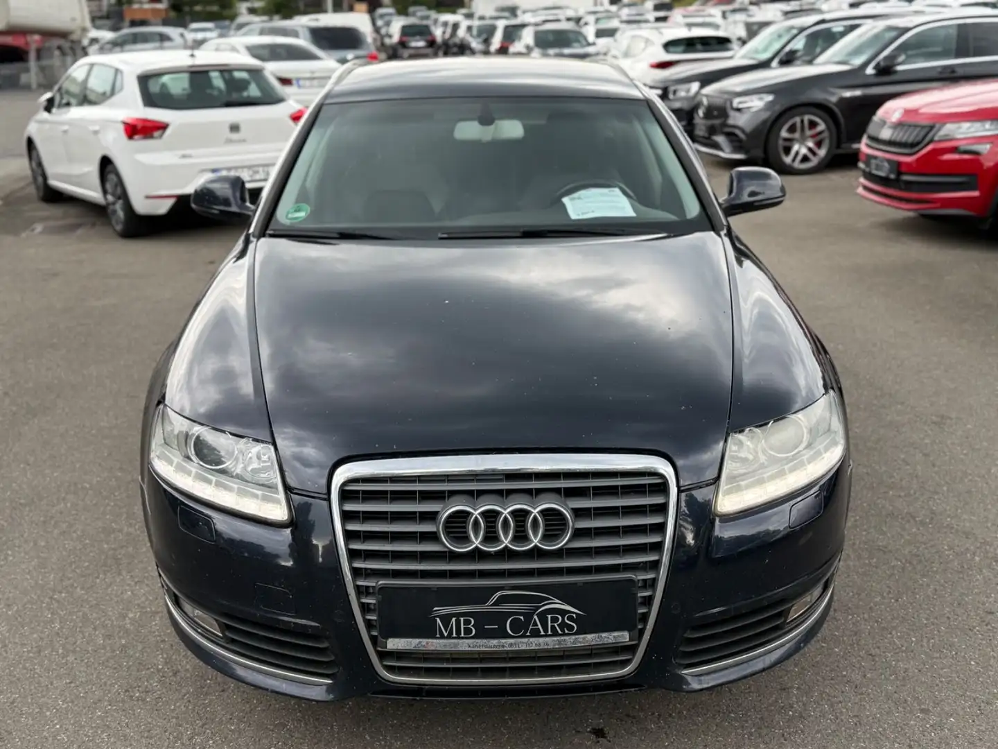 Audi A6 Avant 2.7 TDI*XEN*NAVI*PDC*LEDER*AHK*EUR5 Blauw - 2