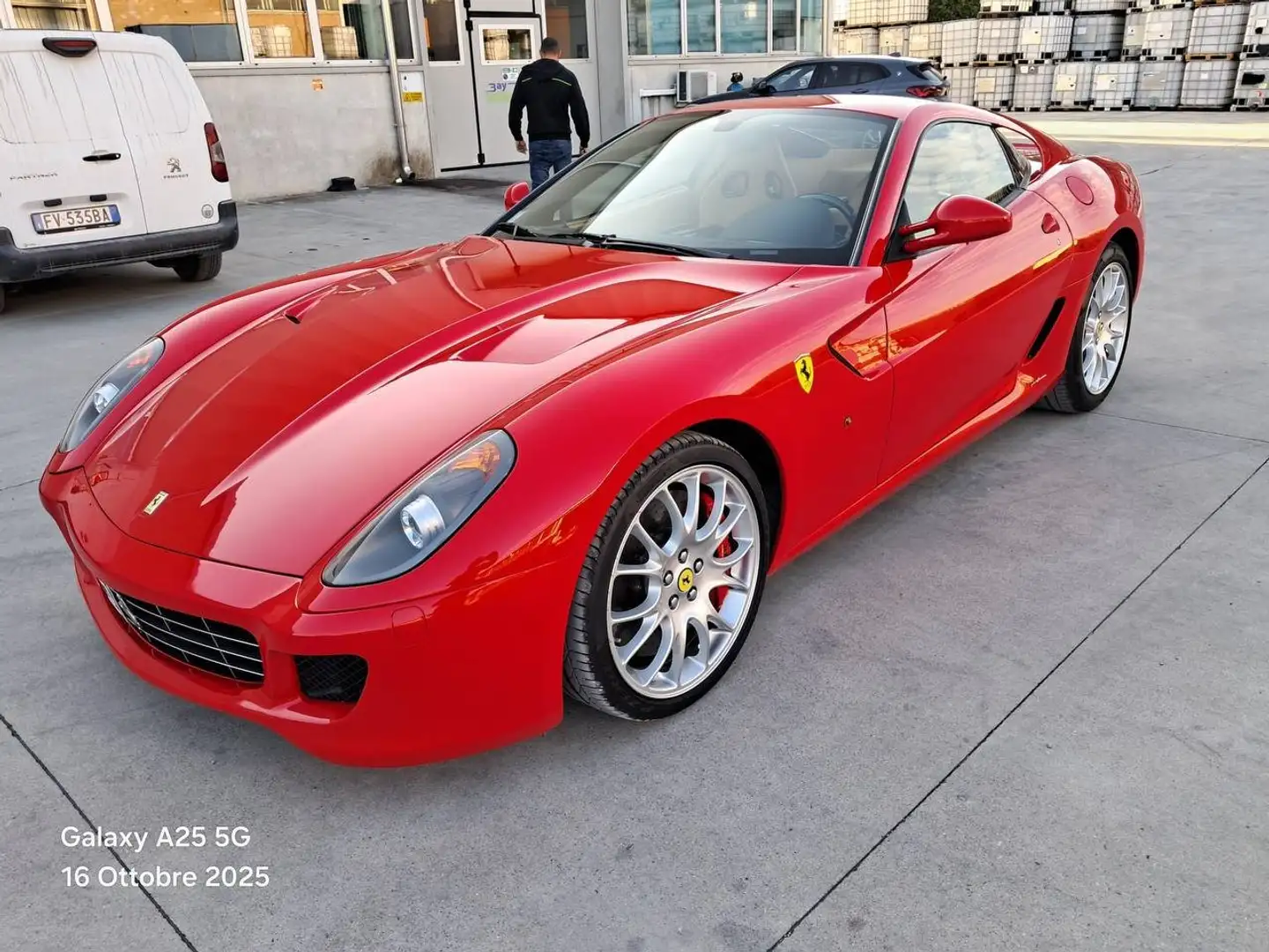 Ferrari 599 GTB Fiorano 6.0 F1 freni carbo ceramici Rosso - 2