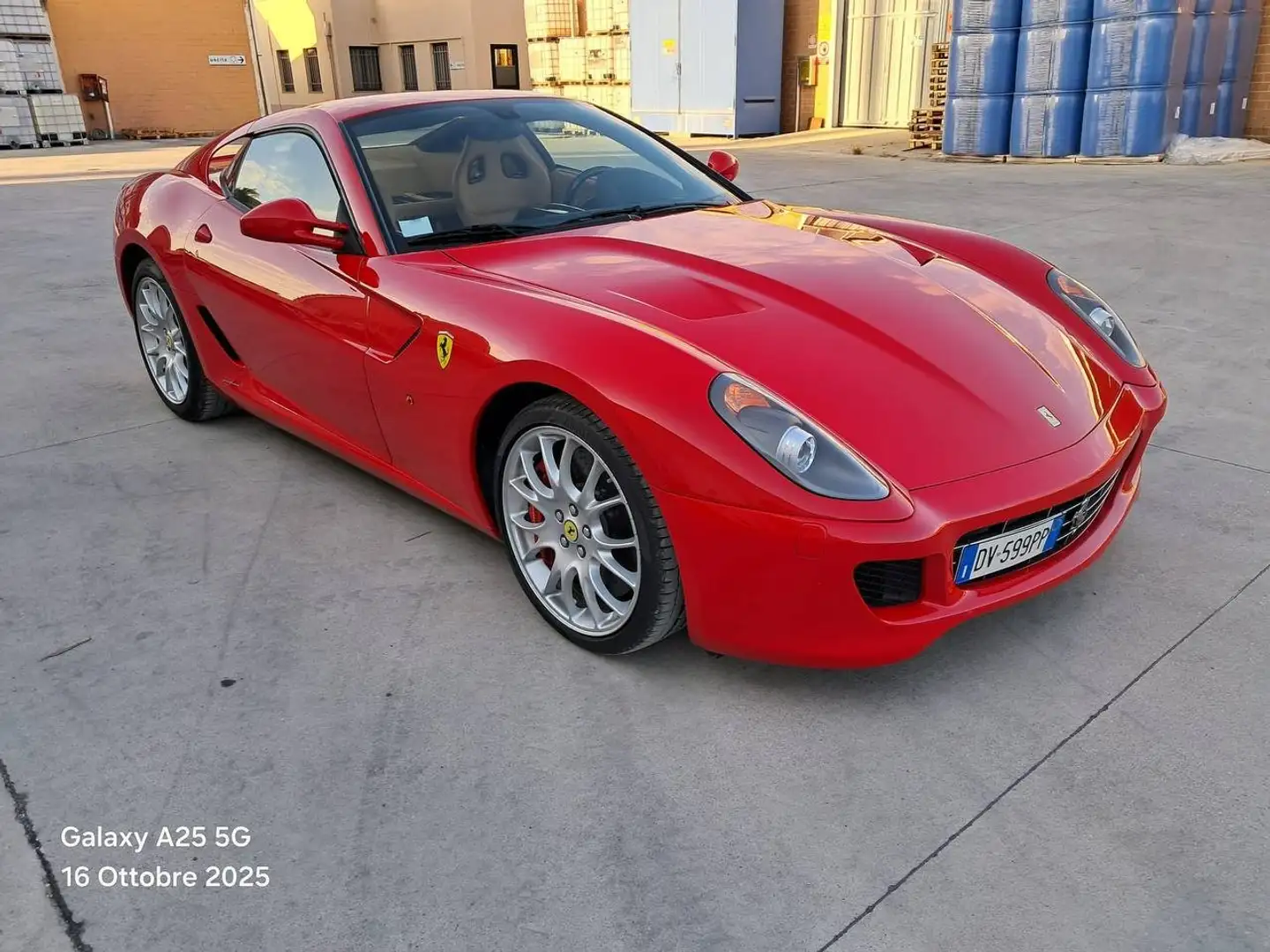 Ferrari 599 GTB Fiorano 6.0 F1 freni carbo ceramici Rosso - 1