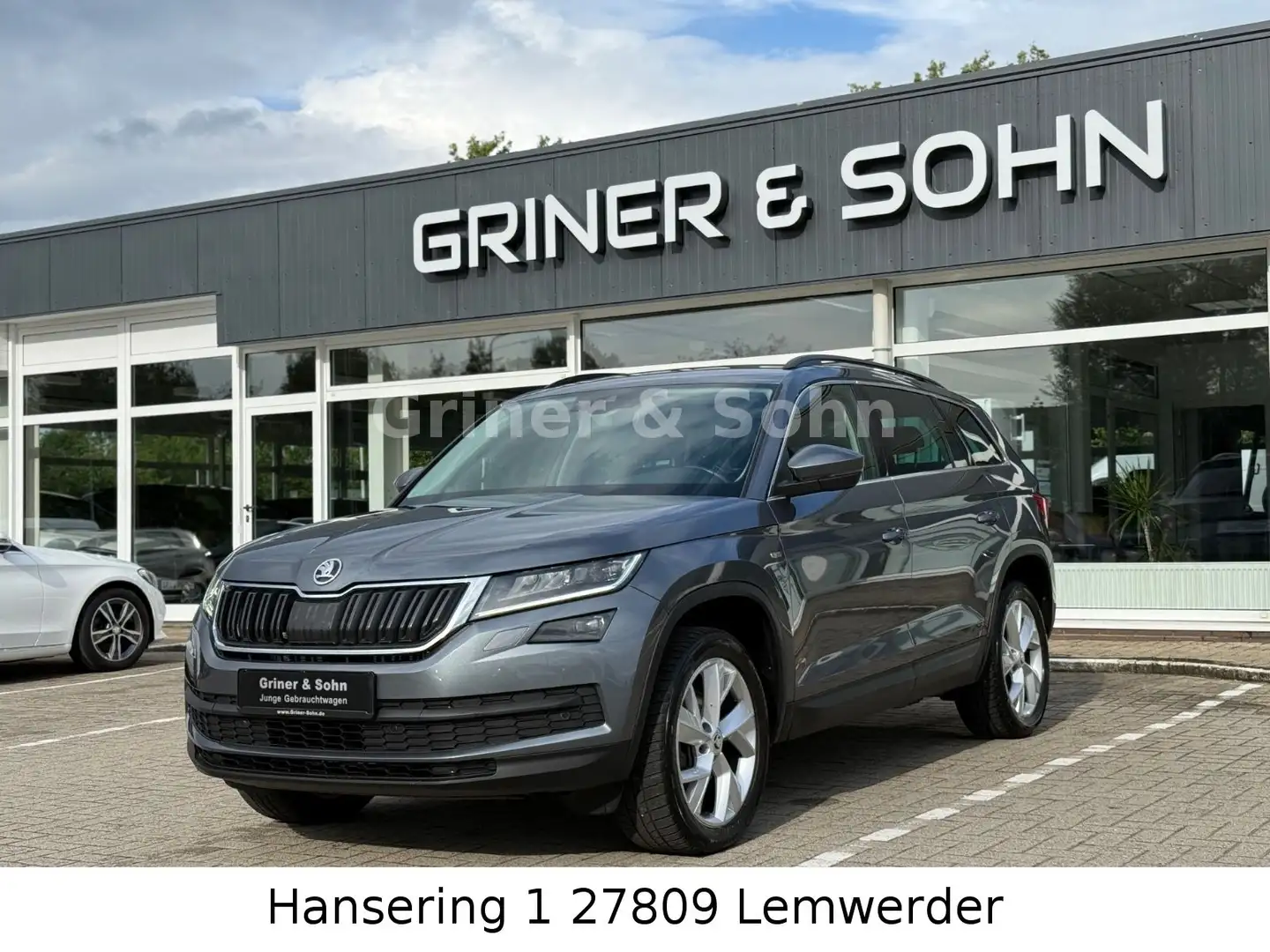 Skoda Kodiaq Soleil,Leder,ACC,Stand-H,Blind,R-Kam.3,99 Grau - 1