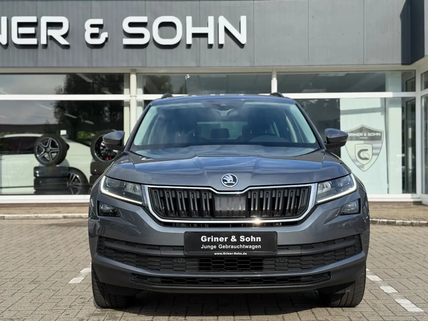 Skoda Kodiaq Soleil,Leder,ACC,Stand-H,Blind,R-Kam.3,99 Grau - 2