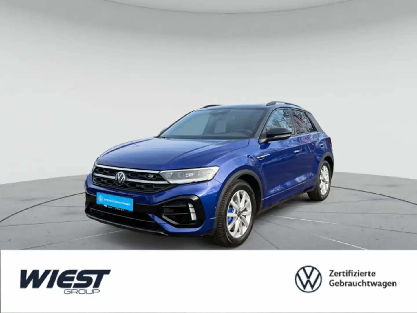 Volkswagen T-Roc R 4Motion 2.0 TSI DSG Pano AHK Matrix Navi Blau - 1