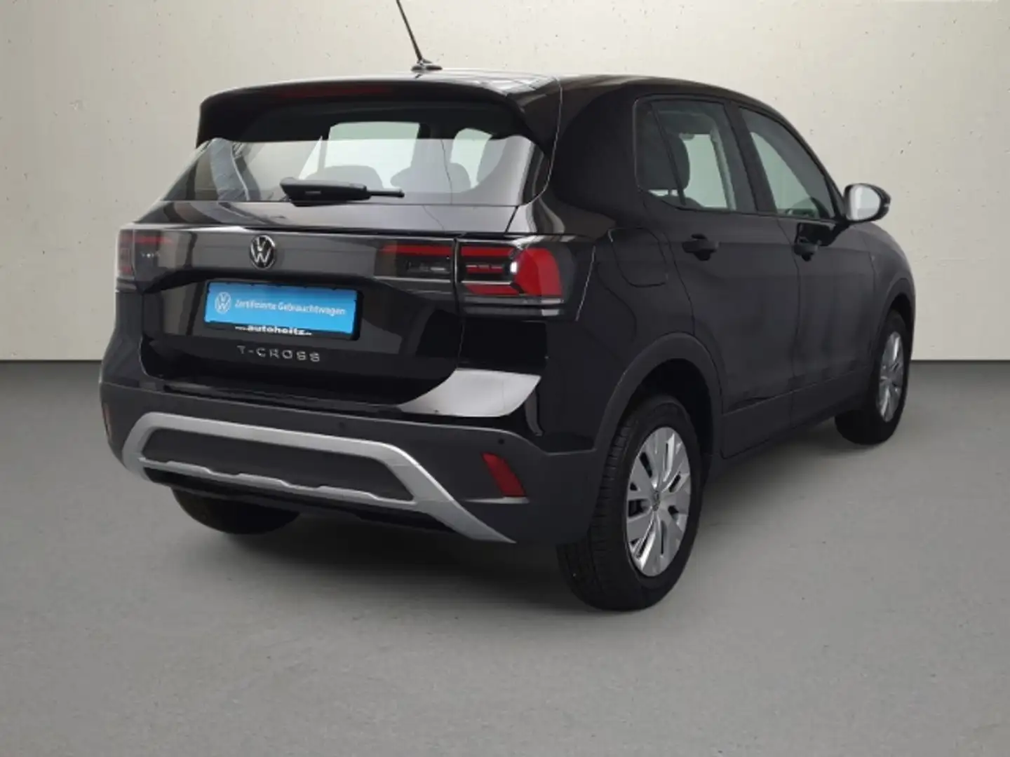 Volkswagen T-Cross 1.0 TSI LED AppConnect PDC SHZ Bluetooth Schwarz - 2