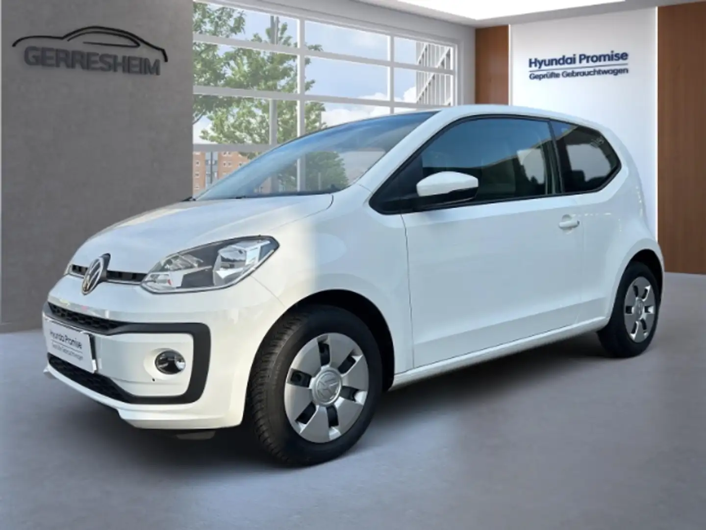 Volkswagen up! Klima Sitzheizung Rückfahrkamera Allwetterreifen u Weiß - 1