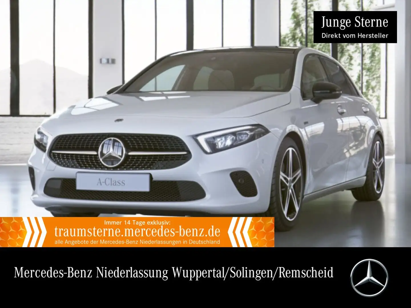Mercedes-Benz A 250 e PROGRESSIVE+NIGHT+PANO+LED+8G Blanc - 1