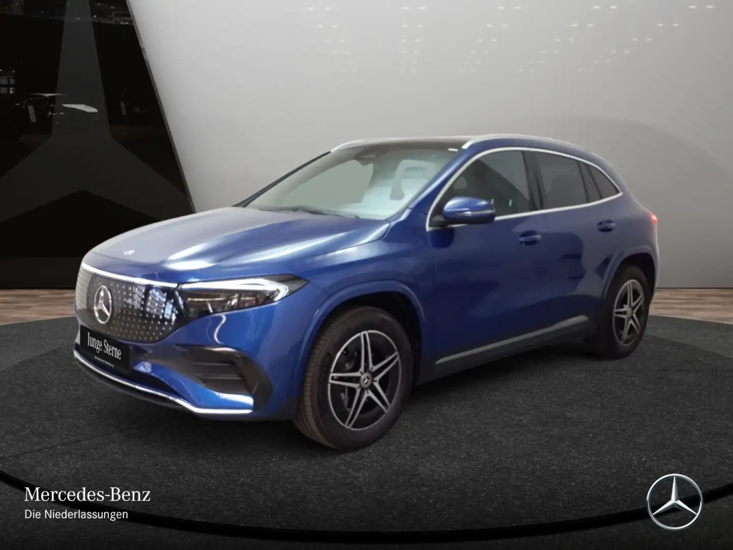 Mercedes-Benz EQA 250 AMG+ADVANCED+AHK+PANO+KAMERA+SPUR Bleu - 2