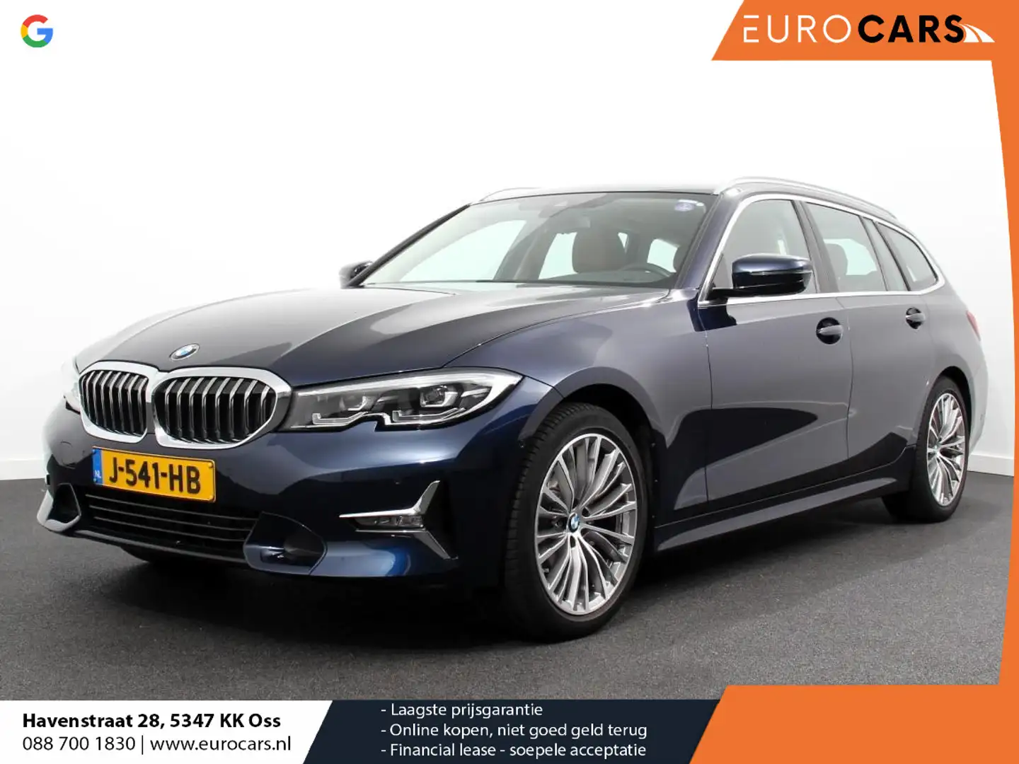 BMW 318 3-serie Touring 318i High Executive Edition Leder Blauw - 1