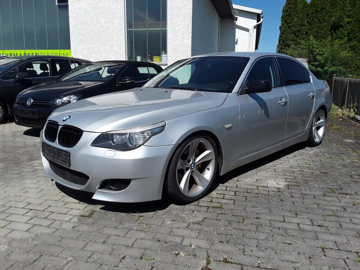 BMW 523 523i*Klimaautomatik*SHZ*Hochdruckp. neu* wenig km Argent - 1