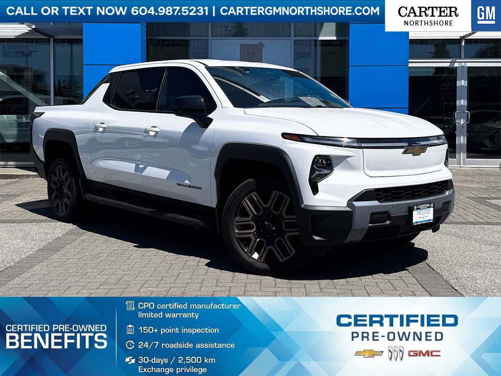 2026 Chevrolet Silverado EV CREW CAB 4WD/WIRELESS CHARGING/119 KWH BATTERY