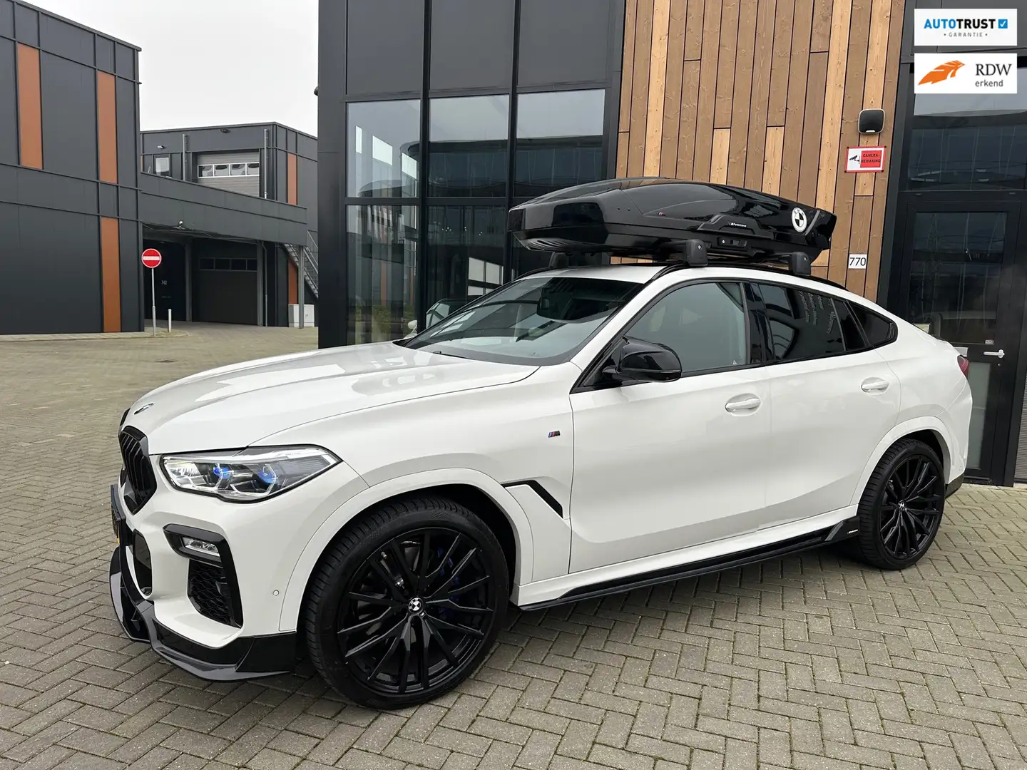 BMW X6 XDrive40i High Executive PANO HEAD-UP CARBON INT K Blanc - 1