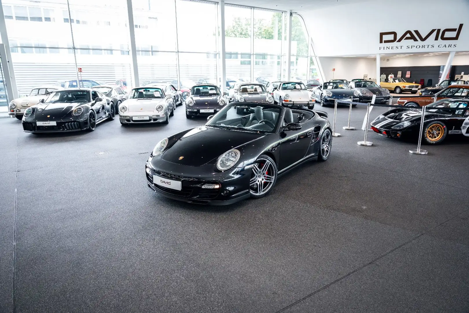 Porsche 997 .1 Turbo Cabrio *Chrono*Deutsch*Unfallfrei Noir - 1